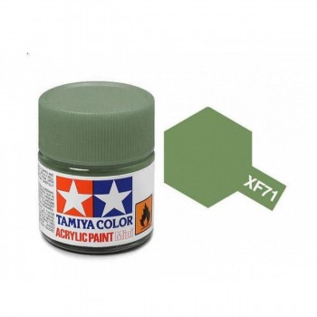 TAMIYA XF-71 COCKPIT GREEN - ACRYLIC PAINT MINI (FLAT) 10ML